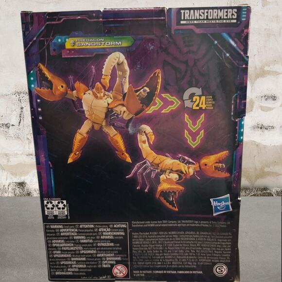 Transformers PREDACON Sandstorm Legacy Collection Figure NEW - Picture 5 of 7